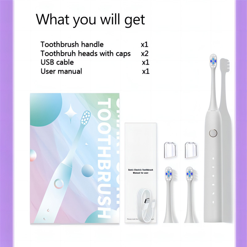 ມາໃຫມ່ Sonic Electric Toothbrush